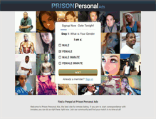 Tablet Screenshot of prisonpersonalads.com